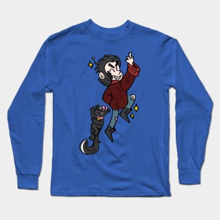 Creep and Miss Kitty Long Sleeve T-Shirt